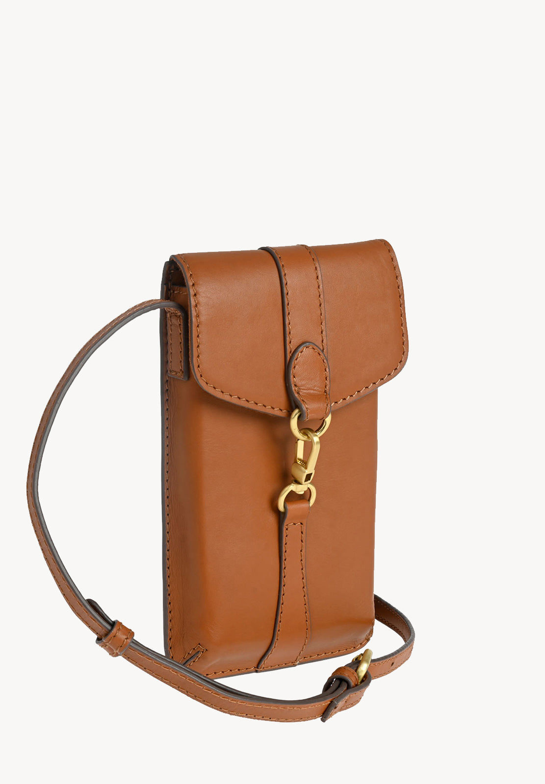 KIM - Pochette téléphone en cuir nappa