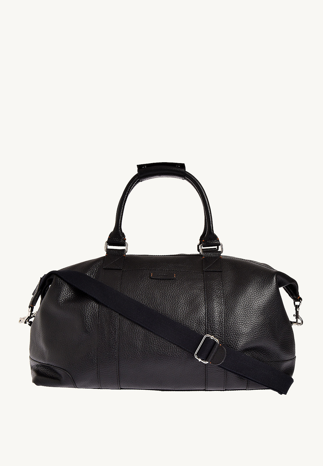 DEAUVILLE - Grained leather travel bag
