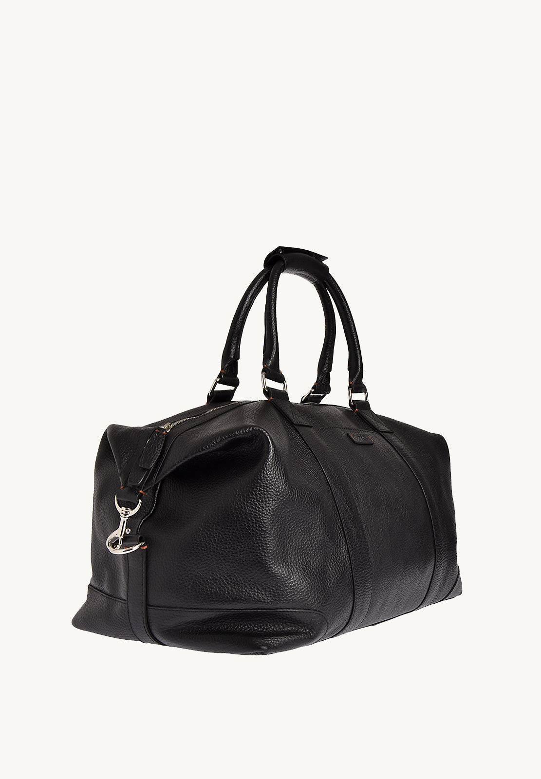 DEAUVILLE - Grained leather travel bag