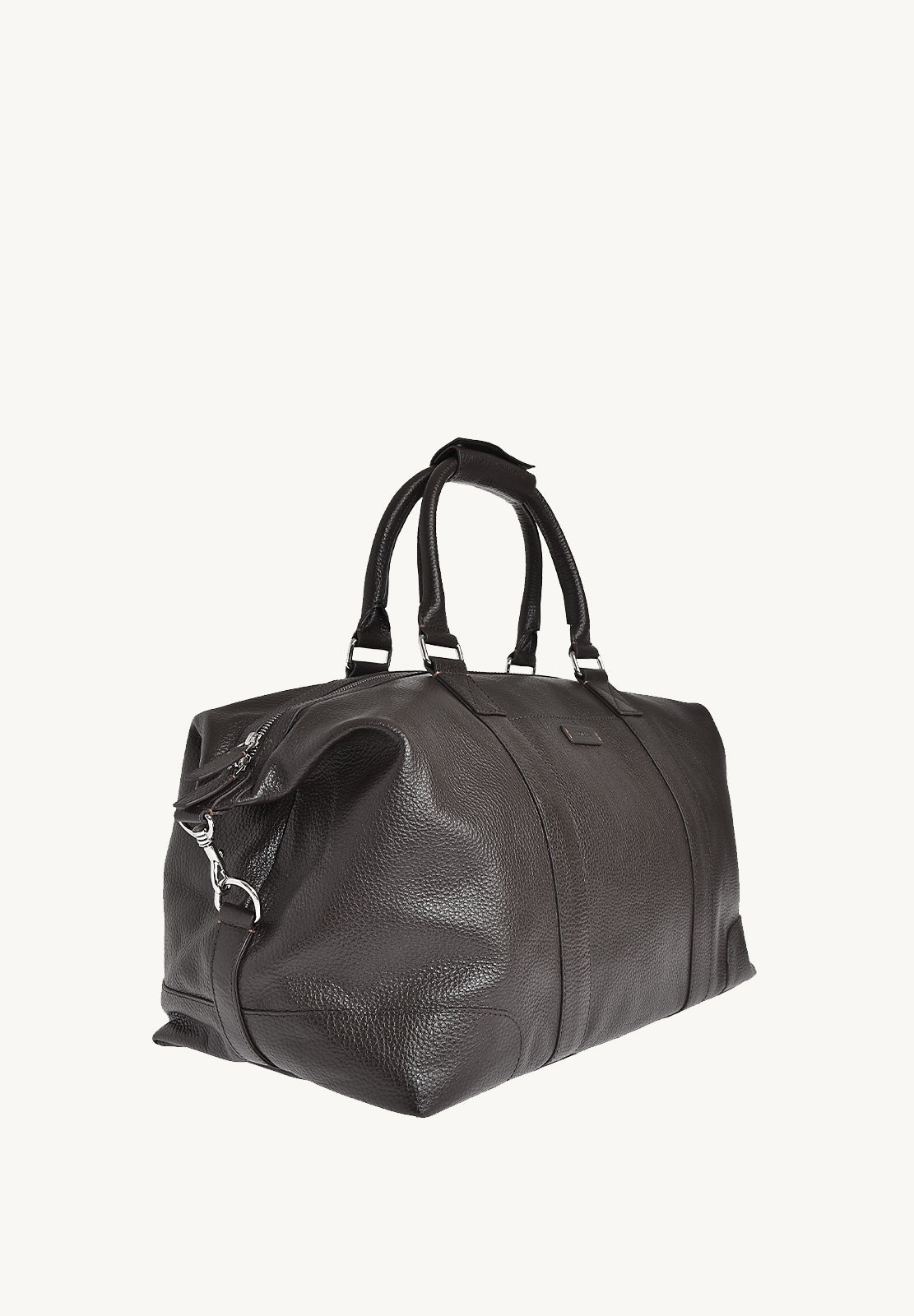 DEAUVILLE - Grained leather travel bag