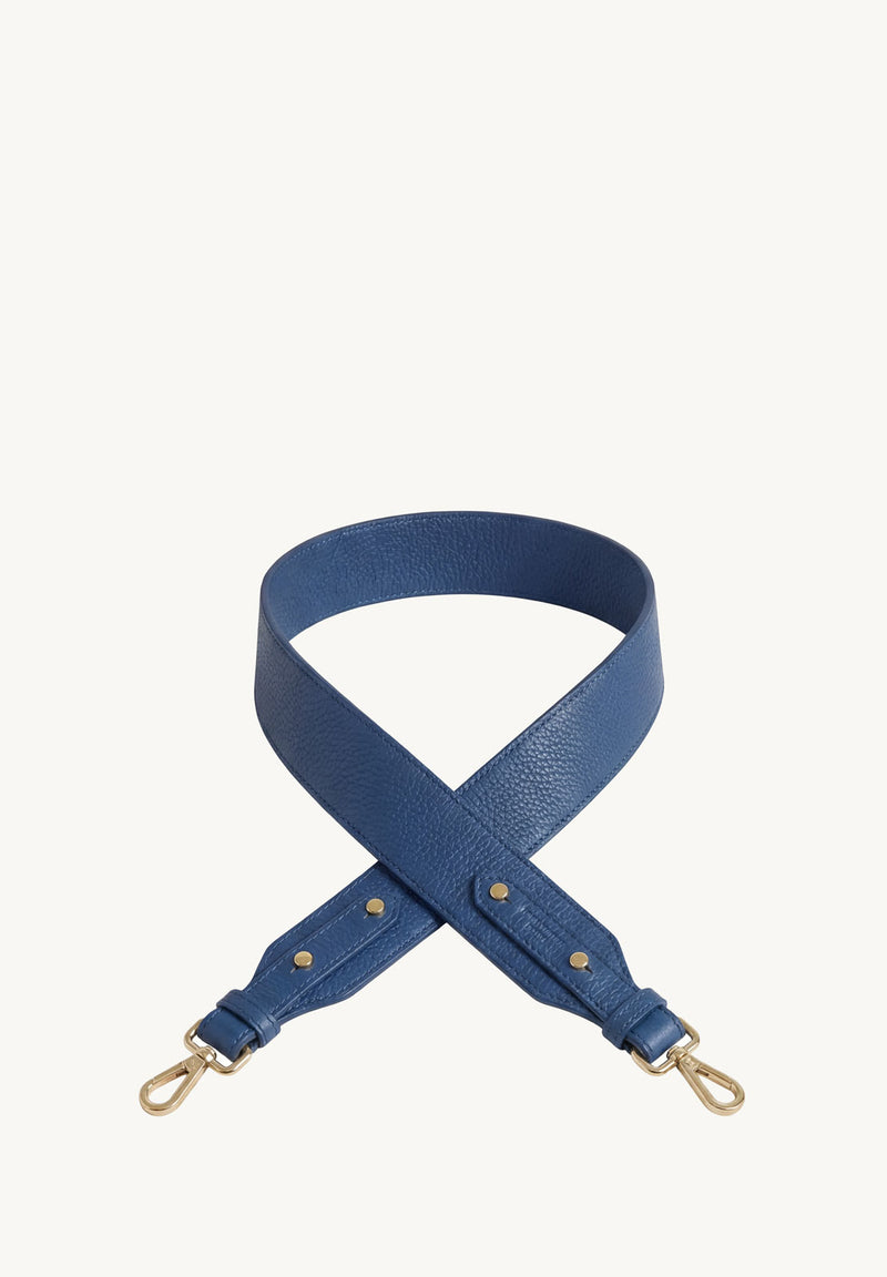 Bandoulière LOXWOOD en cuir grainé