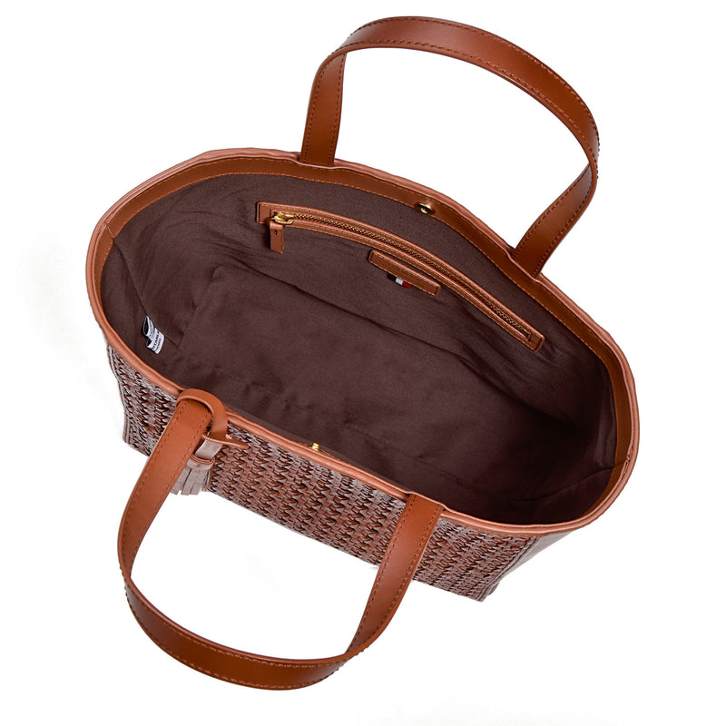 Petit cabas PARISIEN - Effet cannage