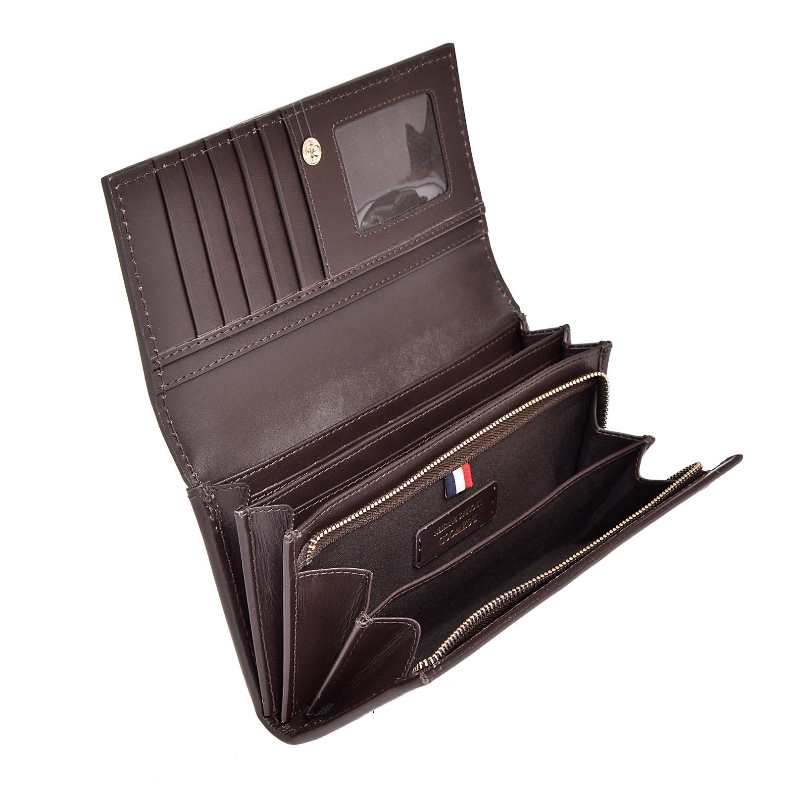 Portefeuille à rabat - Cuir brodé