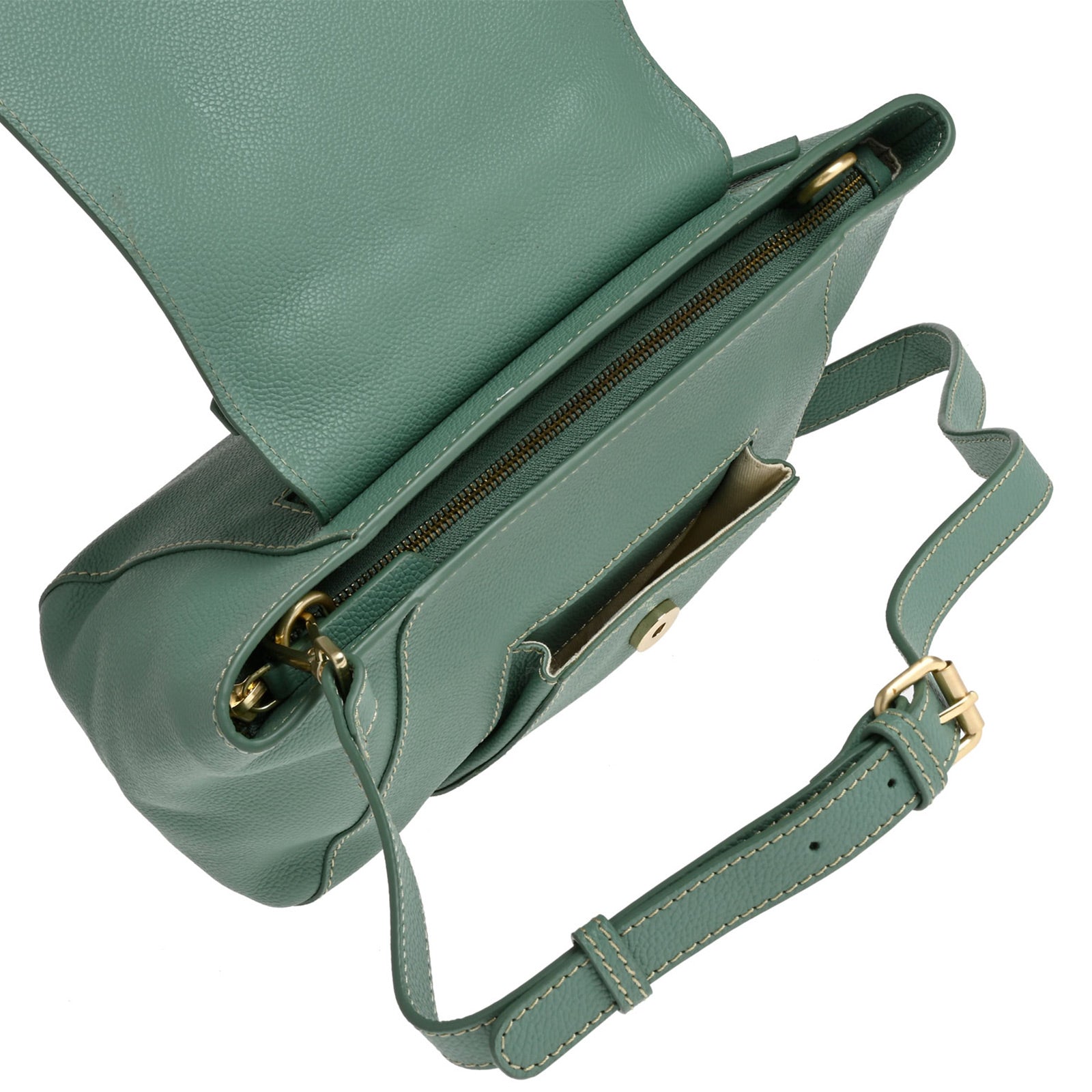 SASHA - Small bag with flap and handle