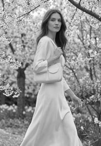 LISON - Sac porté épaule cuir grainé