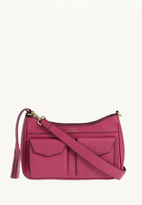 LISON - Sac porté épaule cuir grainé