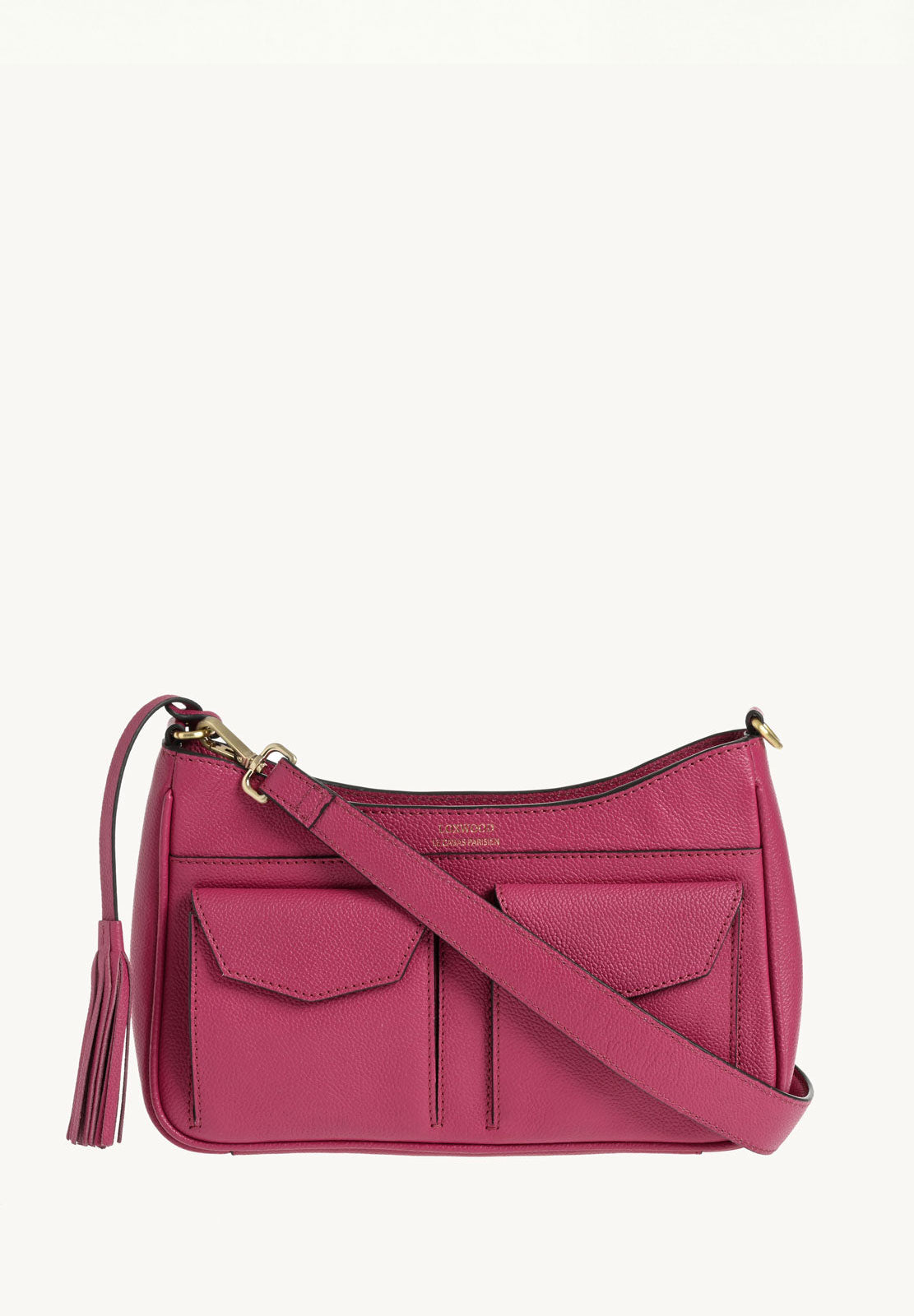 LISON - Sac porté épaule cuir grainé