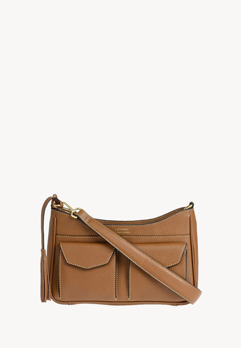 LISON - Sac porté épaule cuir grainé