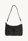 LISON - Grained leather shoulder bag