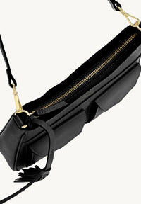 LISON - Grained leather shoulder bag
