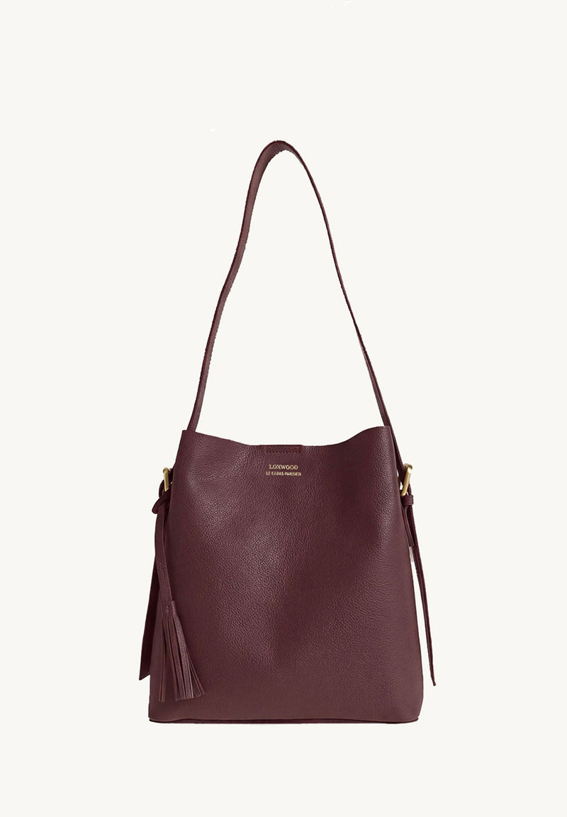 NAYA - Sac épaule en cuir grainé