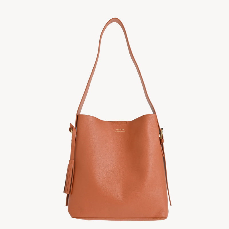 NAYA - Soft grained leather tote bag