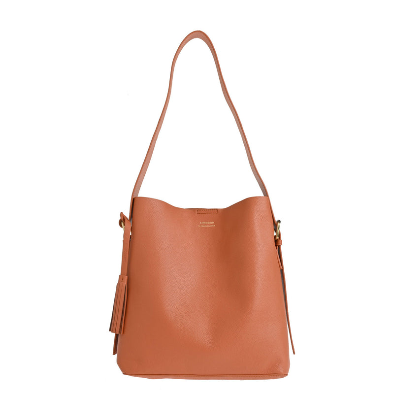 NAYA - Soft grained leather tote bag