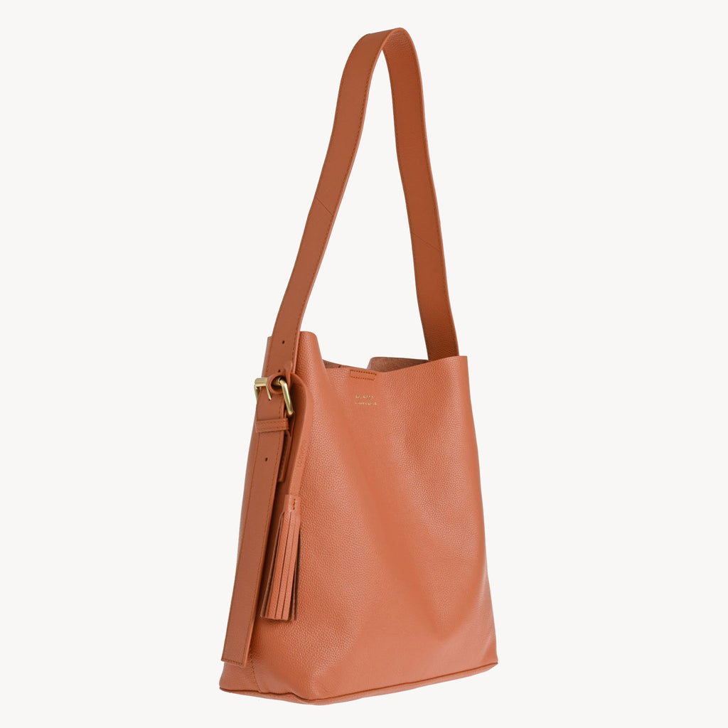 NAYA - Soft grained leather tote bag