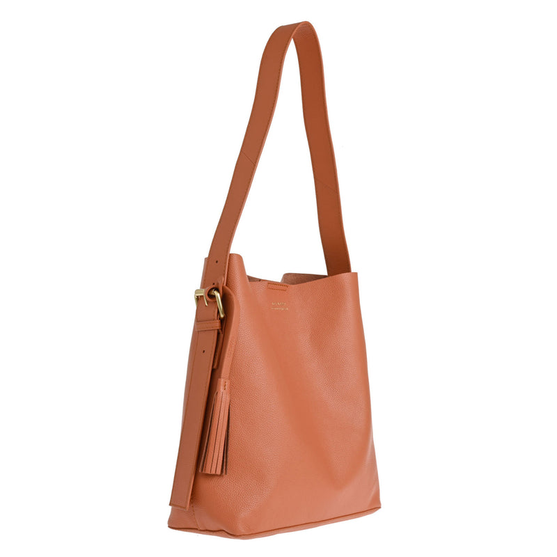 NAYA - Soft grained leather tote bag