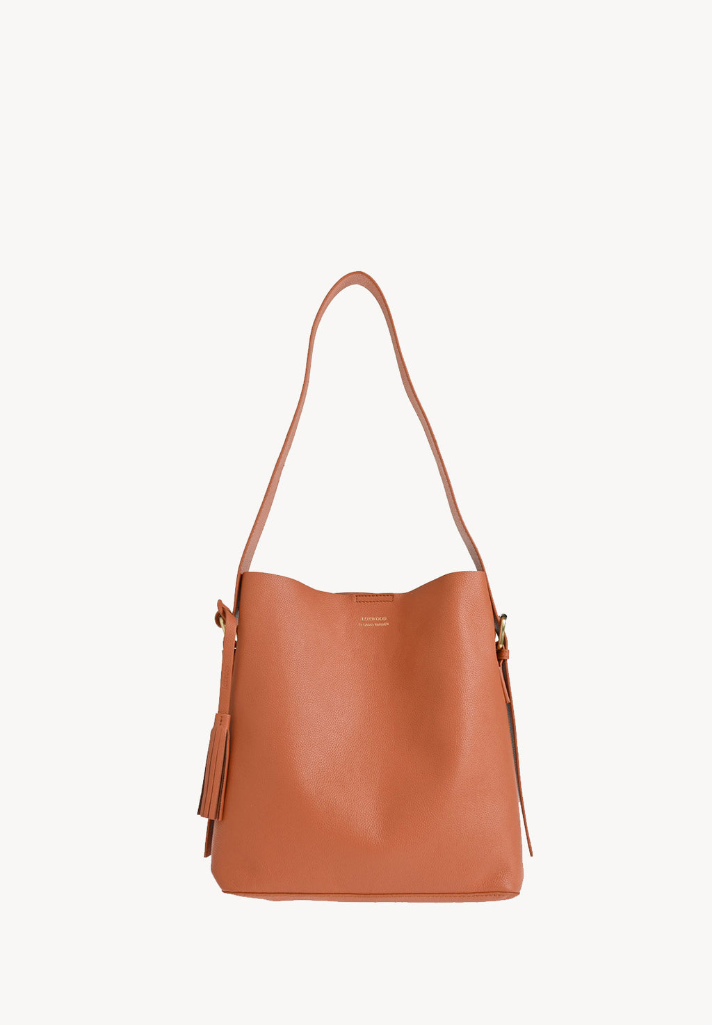 NAYA -  Sac épaule en cuir grainé