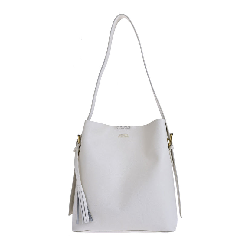 NAYA - Soft grained leather tote bag