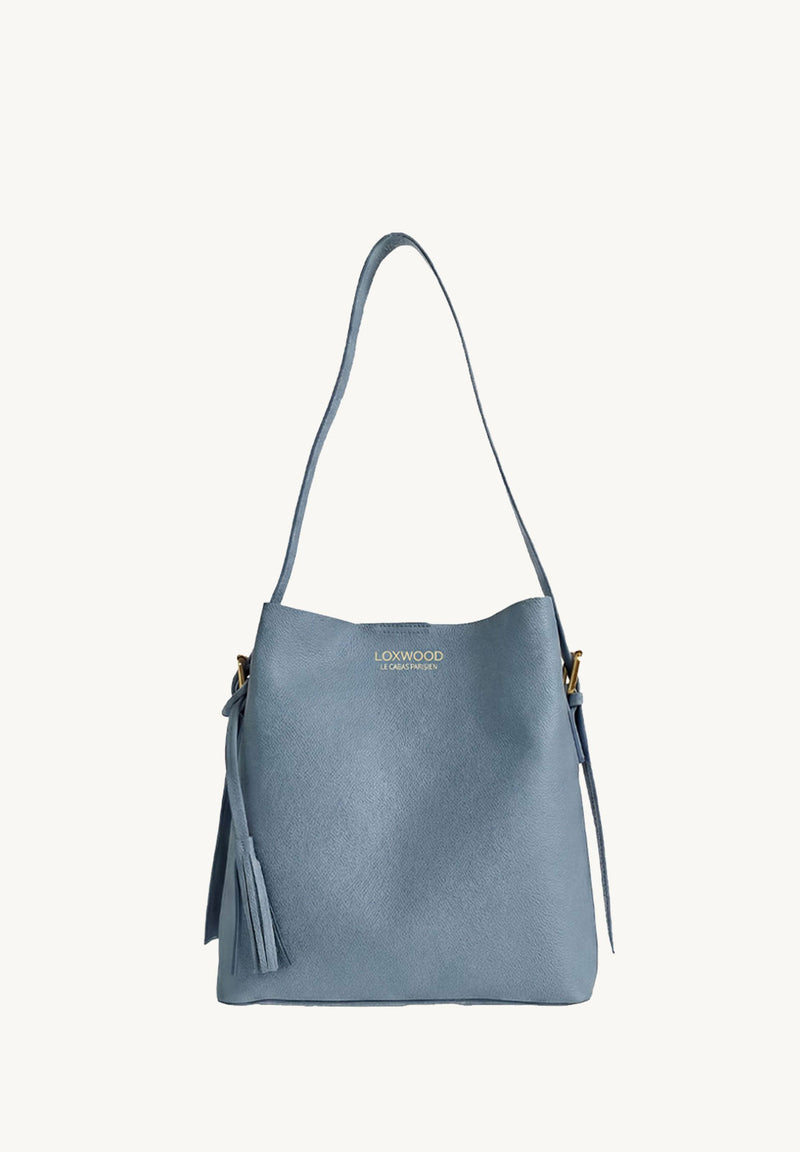NAYA - Grained leather shoulder bag