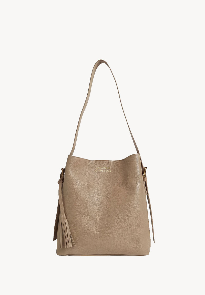 NAYA - Sac épaule en cuir grainé