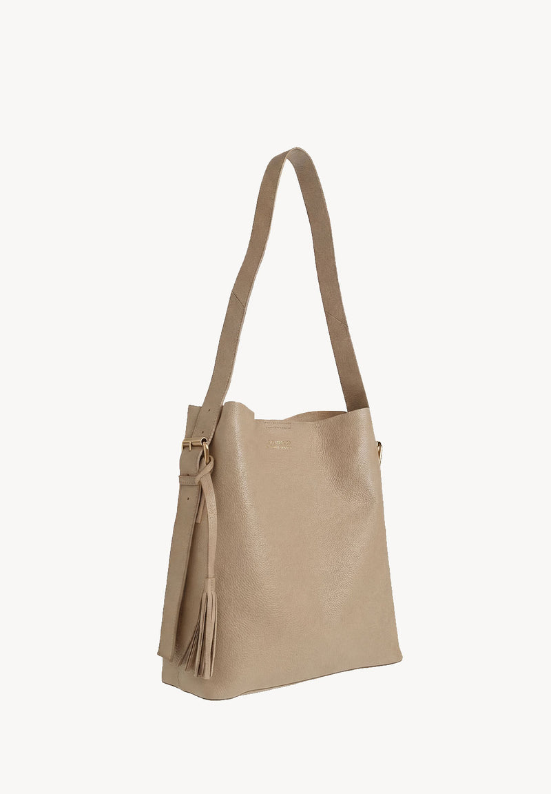 NAYA - Sac épaule en cuir grainé