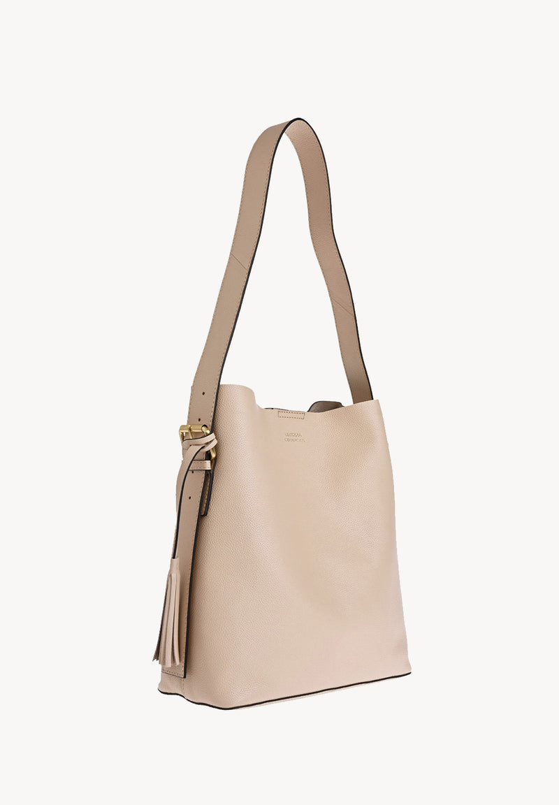 NAYA - Sac épaule en cuir grainé
