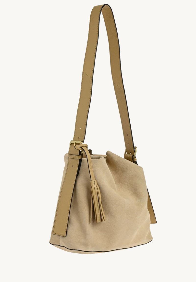 NAYA - Suede Leather Shoulder Bag