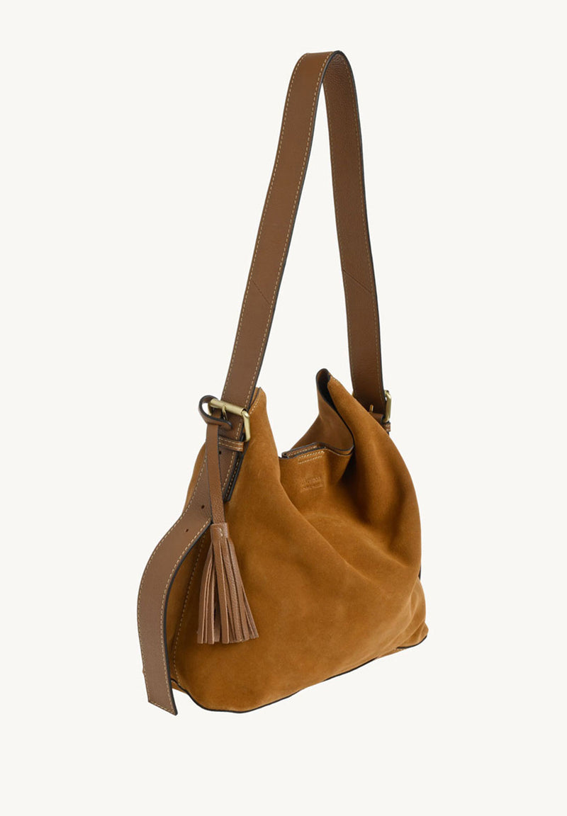 NAYA - Suede Leather Shoulder Bag