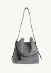 NAYA - Suede leather shoulder bag