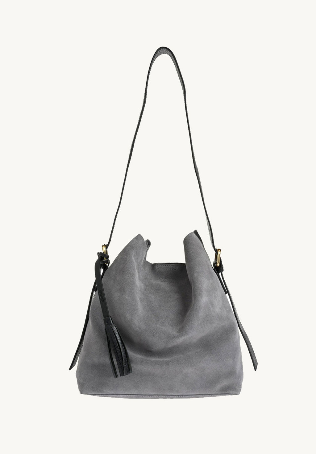 NAYA - Suede leather shoulder bag