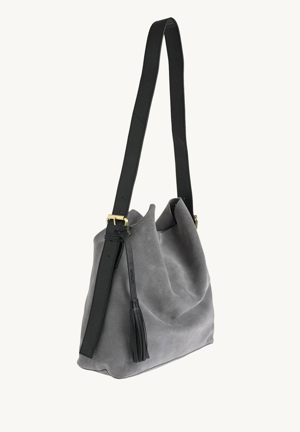 NAYA - Suede leather shoulder bag
