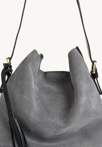 NAYA - Suede leather shoulder bag