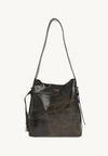 NAYA -  Sac épaule en cuir vintage