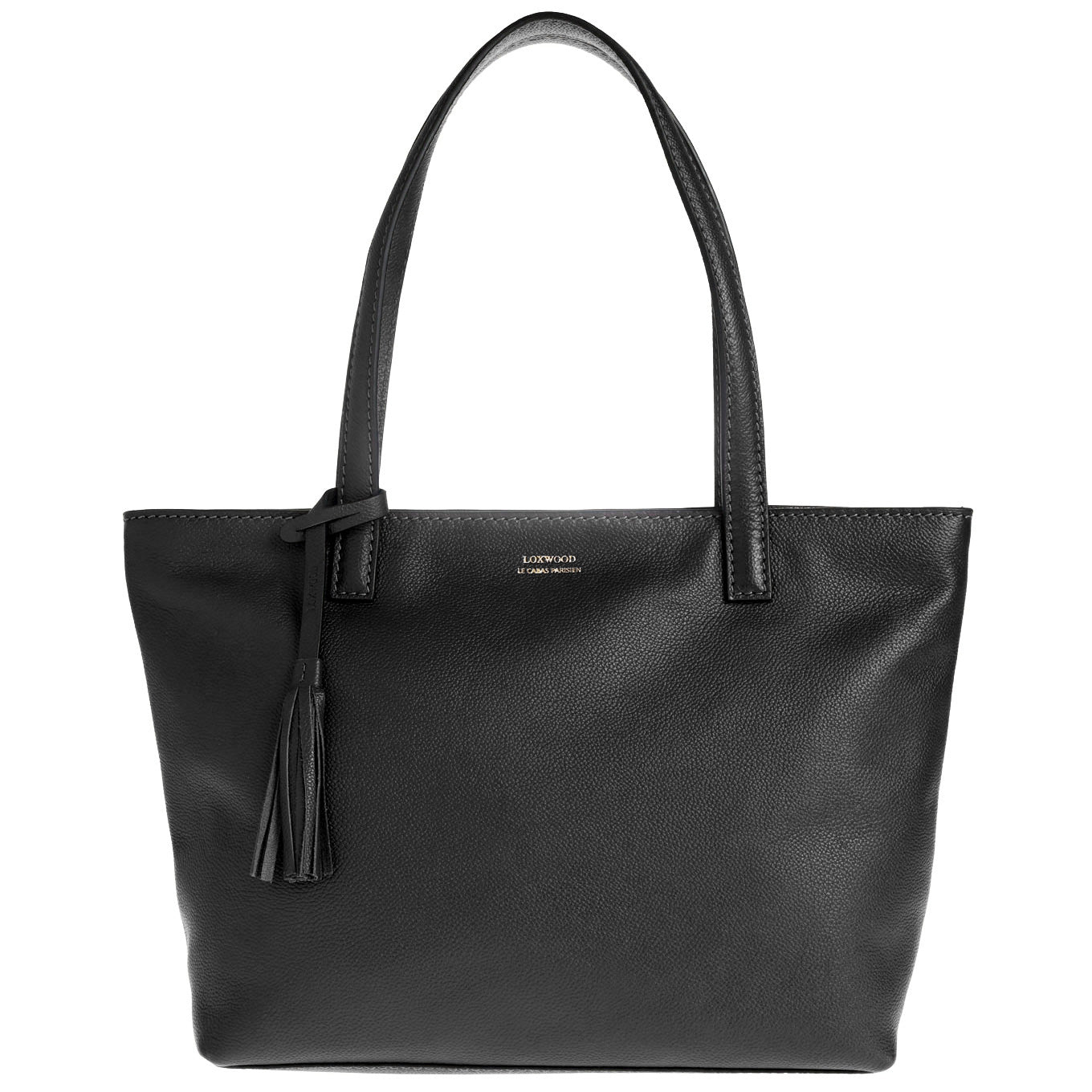 EDEN - Grained leather shoulder handbag