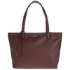 EDEN - Grained leather shoulder handbag