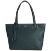 EDEN - Grained leather shoulder handbag