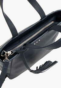 BABY CABAS - Petit crossover en cuir grainé