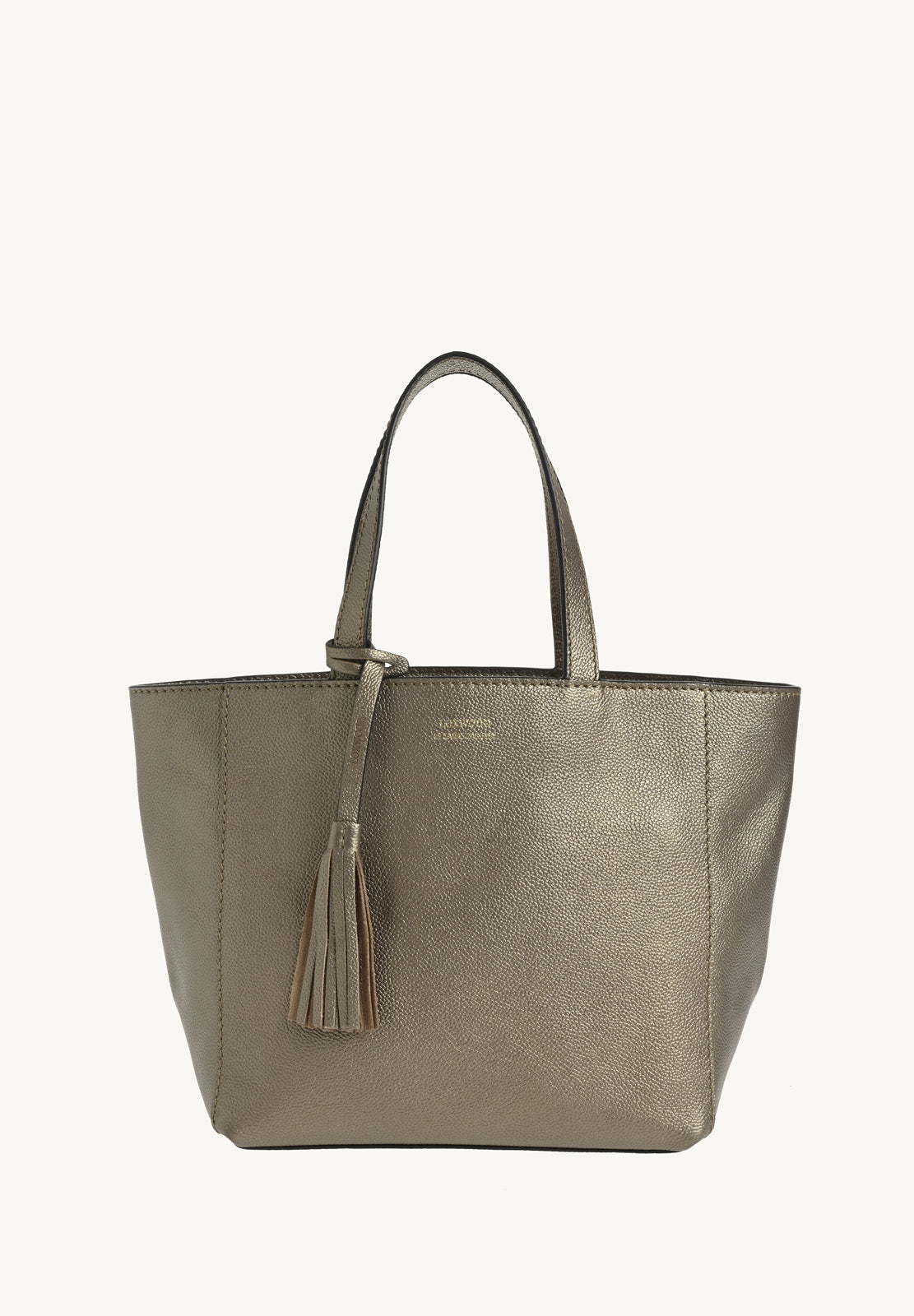 Cabas Parisien en cuir grainé