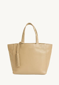 Cabas Parisien en cuir grainé