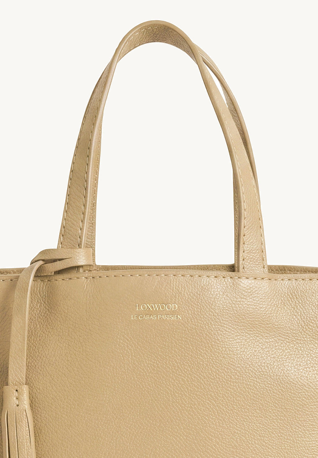 Cabas Parisien en cuir grainé