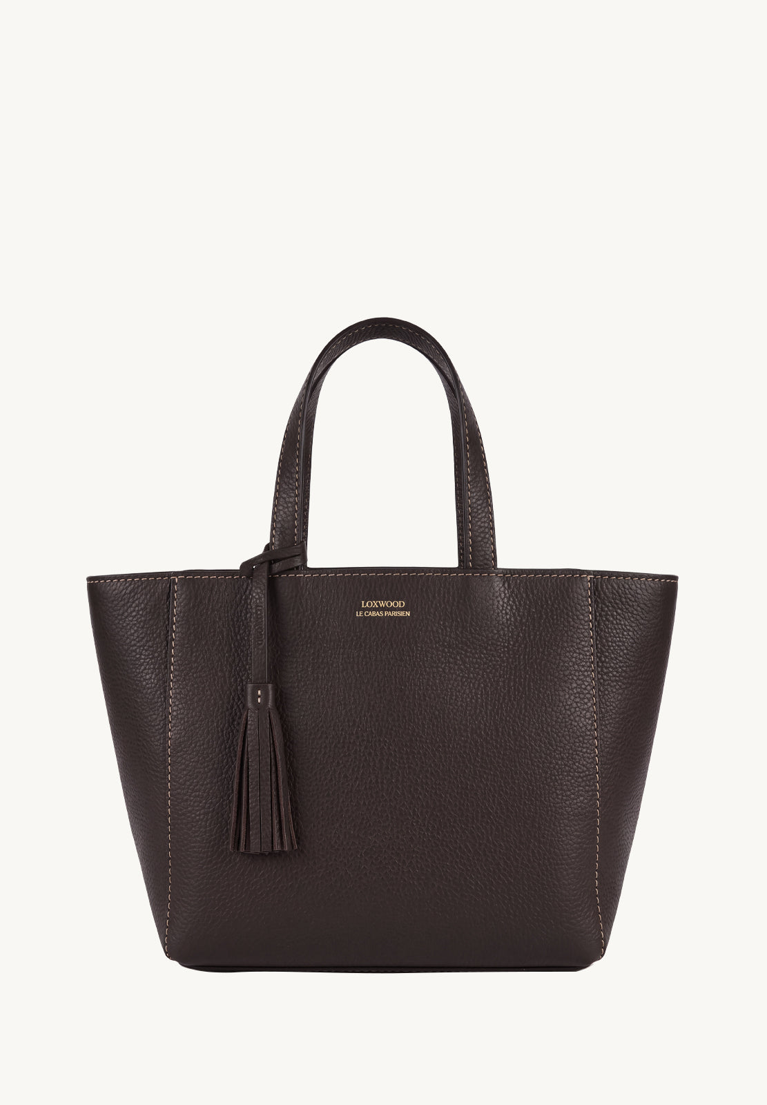 Cabas Parisien en cuir grainé