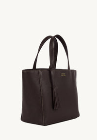 Cabas Parisien en cuir grainé