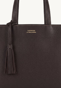 Cabas Parisien en cuir grainé