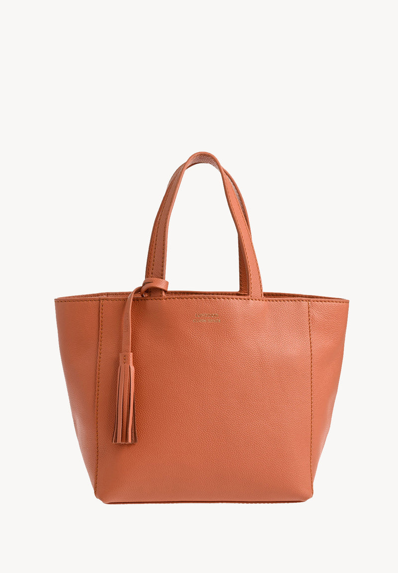 Small PARISIEN tote bag - Grained leather