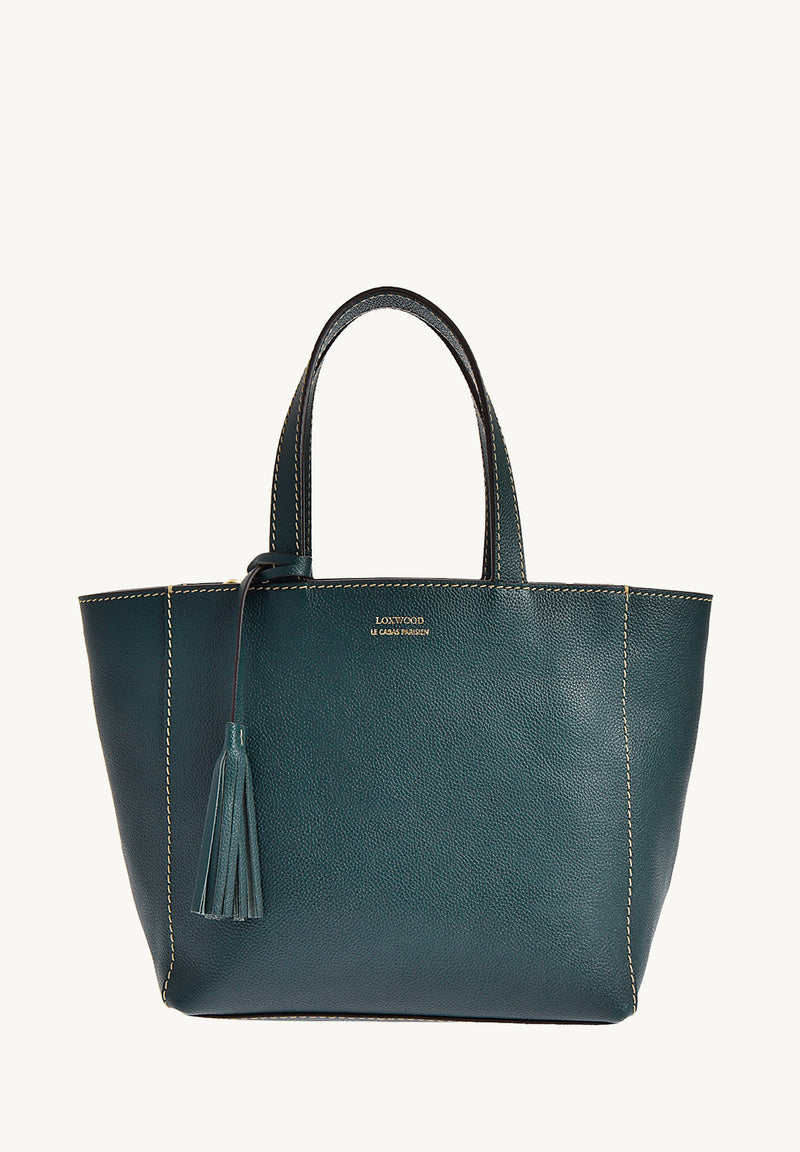 Petit cabas PARISIEN - Cuir grainé