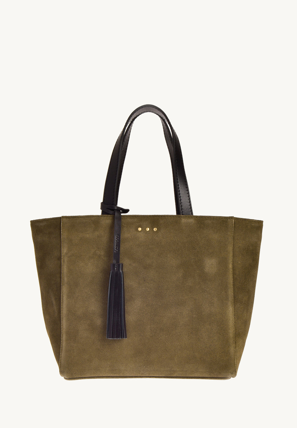 CABAS PARISIEN Small - Cuir velours