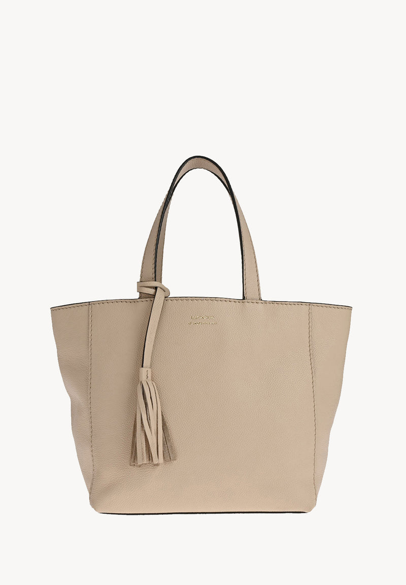 Small PARISIEN tote bag - Grained leather