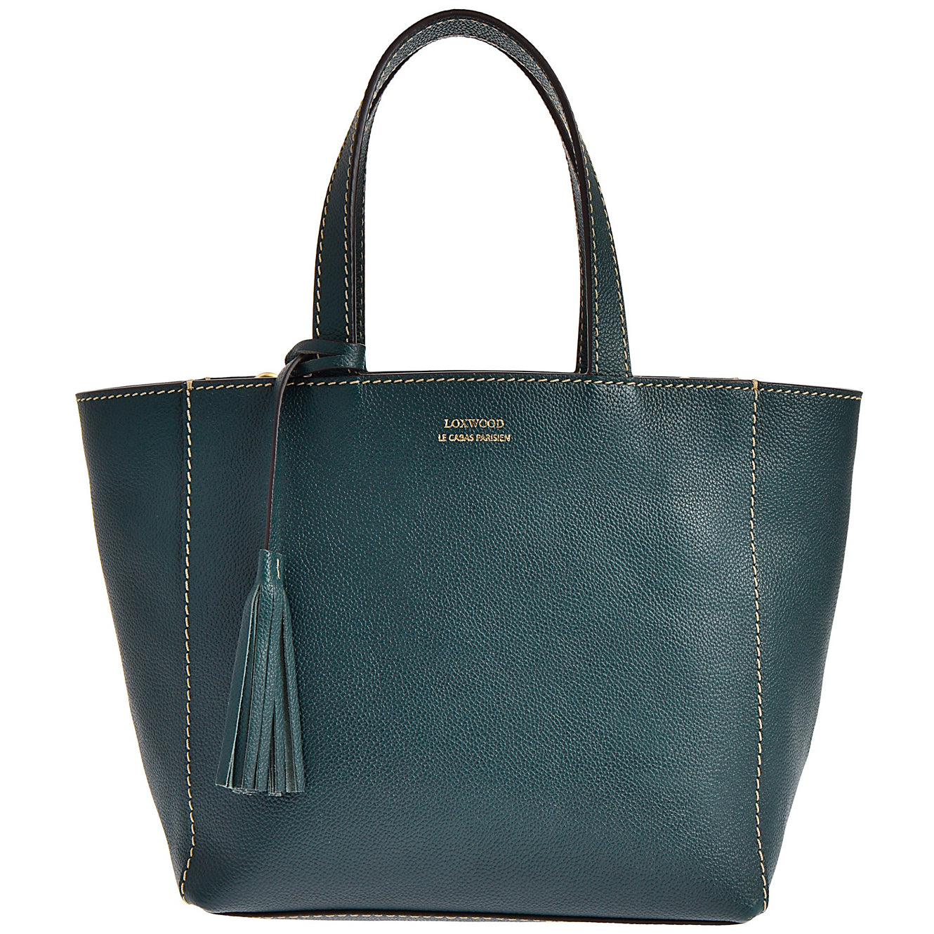 Small PARISIEN tote bag - Grained leather