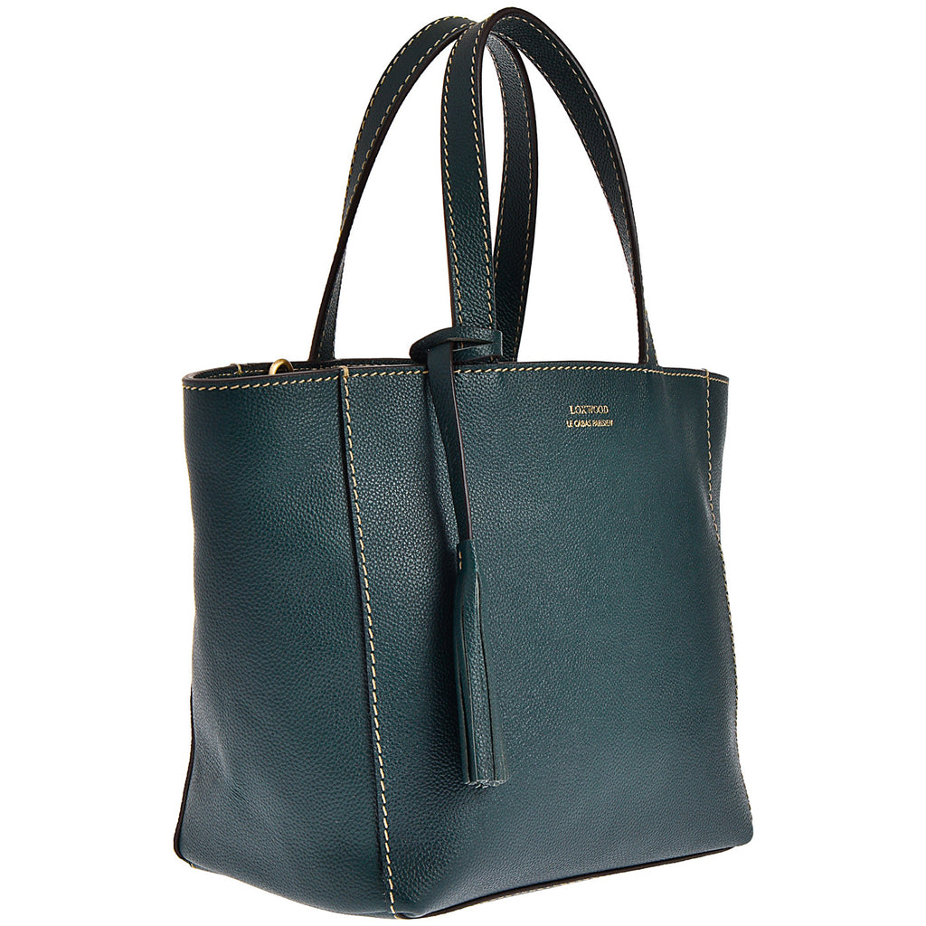 Small PARISIEN tote bag - Grained leather