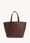Small PARISIEN tote bag - Grained leather