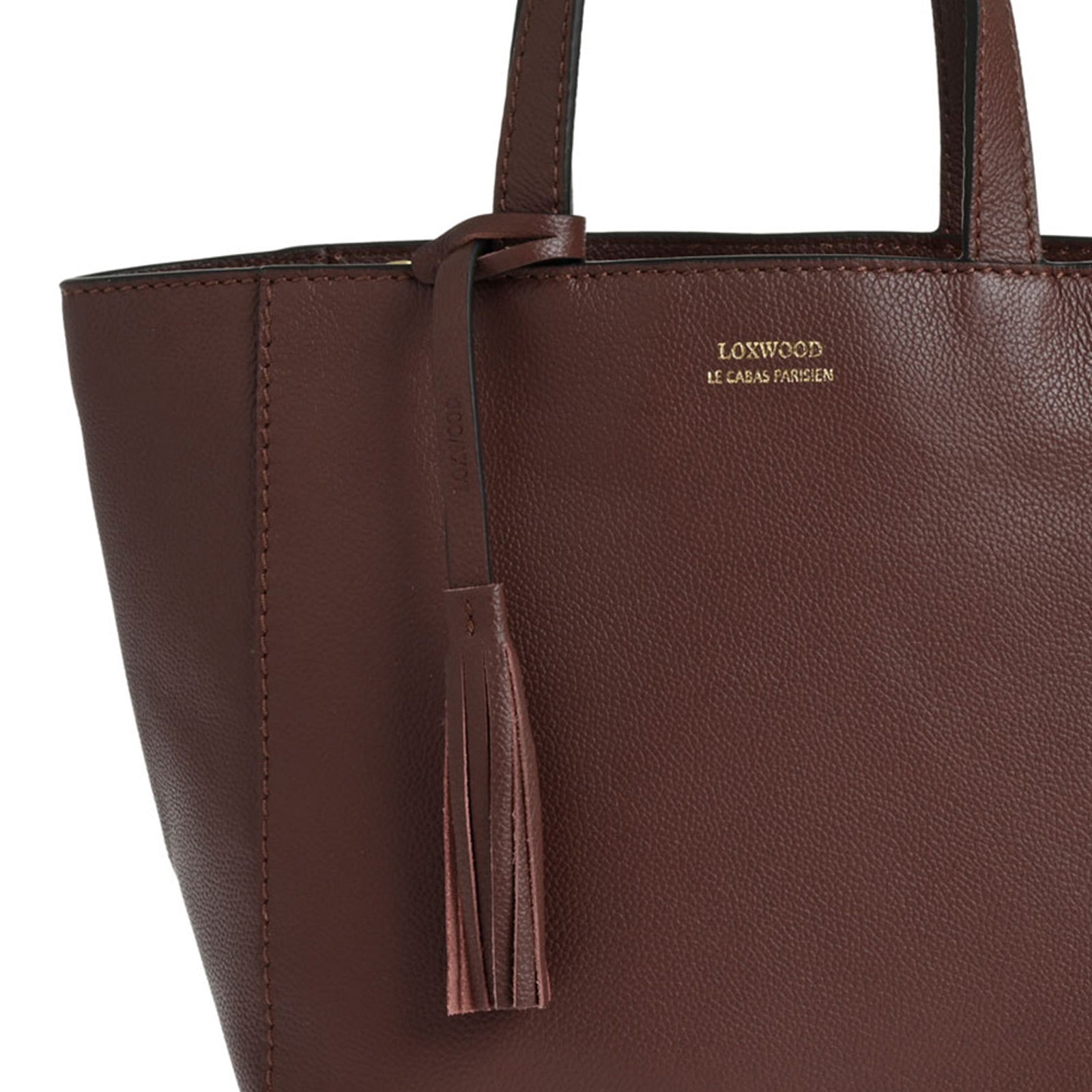 Small PARISIEN tote bag - Grained leather